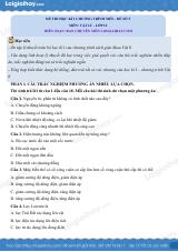 Đề thi học kì 1 Vật lí 12 Kết nối tri thức - Đề số 5